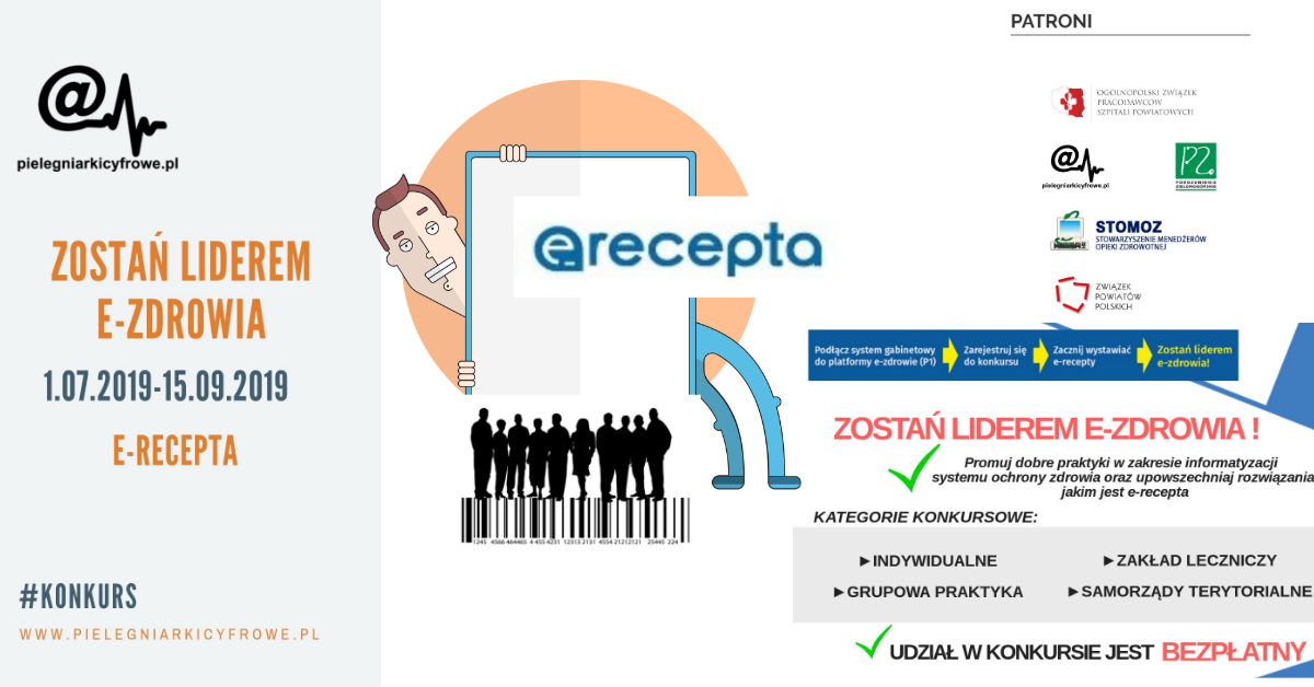 Zostań liderem e- zdrowia. Pielęgniarki Cyfrowe patronem konkursu.