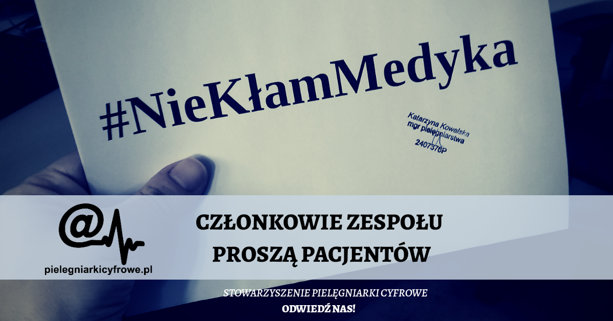 NIE KŁAM MEDYKA