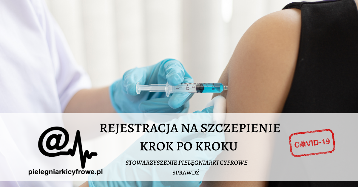 Proces rejestracji na szczepienie p/covid 19