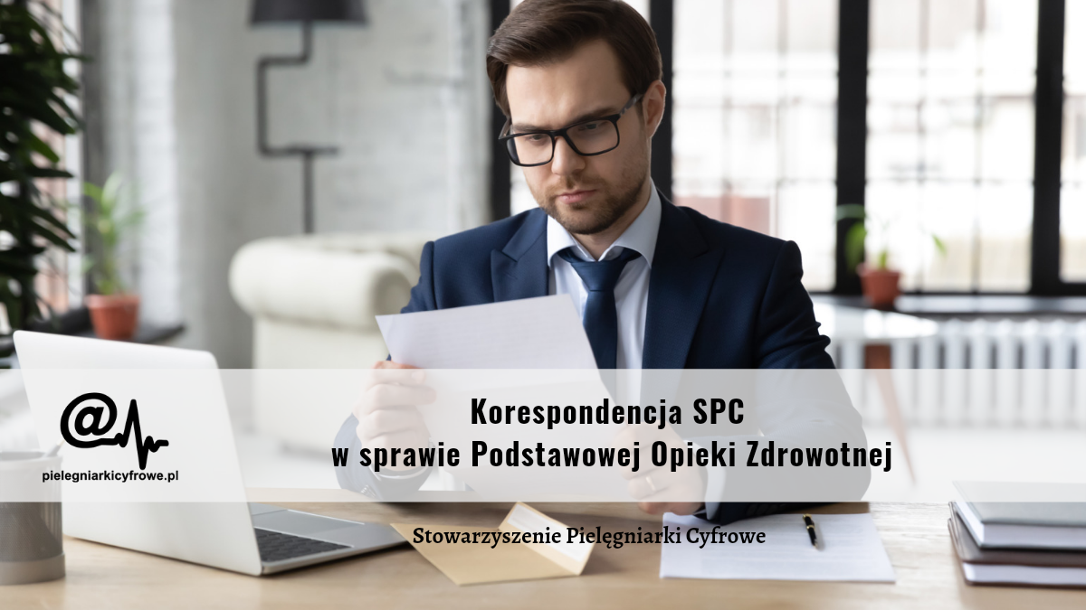 Korespondencja z Departamentem Lecznictwa w sprawie POZ