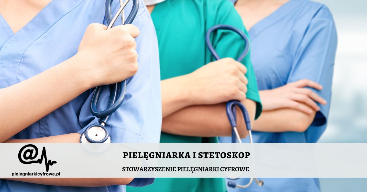 Pielęgniarka i stetoskop